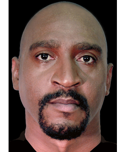 Bald Cap - Dark Brown Latex Appliance