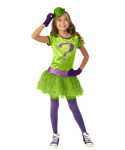 Deluxe The Riddler Costume - Girls