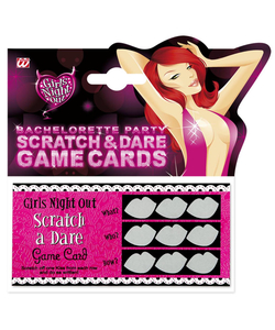 Scratch and Dare Game Cards - 6 pack