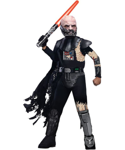 Battle Damaged Darth Vader Costume - Kids