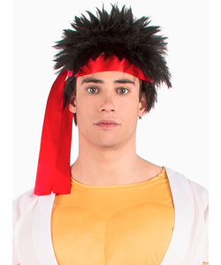 Street Fighter Ryu Wig