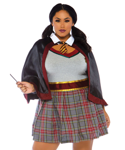 Spellbinding School Girl Costume - Plus Size