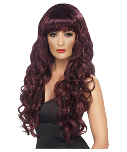 Siren Wig - Maroon