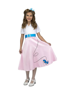 pink lady rose costume tween