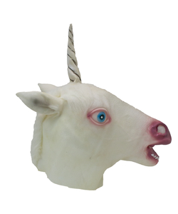 White Unicorn Mask