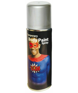 Temporary Body Paint Spray - Silver