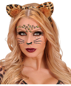 Leopard Face Art