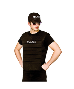 Police Vest And Hat