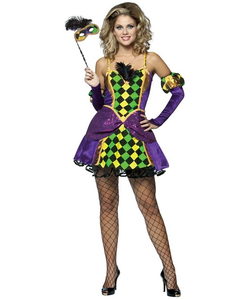 Mardi Gras Queen costume