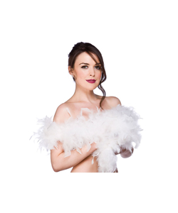 Supersoft Feather Boa - White