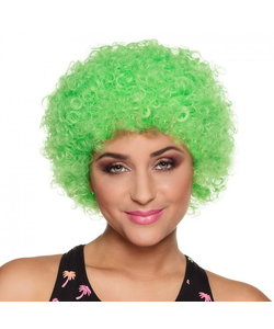 Curly Wig - Neon Green