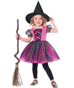 Rainbow Witch Costume- Kids