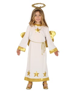 White and Gold Angel Costume