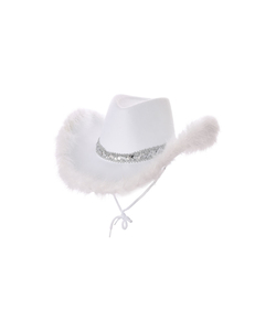 Texan Cowgirl Hat - White