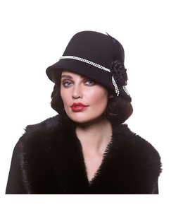 1920'S Gangster Girl Hat