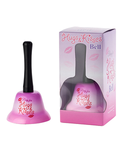 "Ring Hugs and Kisses" Novelty Bell