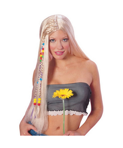 Long Wig With Beads