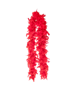 Deluxe Red Feather Boa