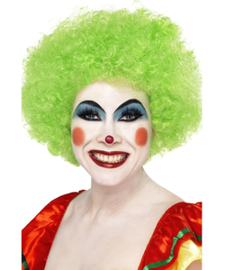 Crazy Clown Wig - Green
