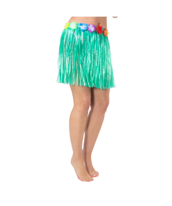 Green Hula Skirt - 40cm