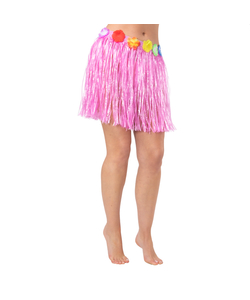 Pink Hula Skirt - 40cm