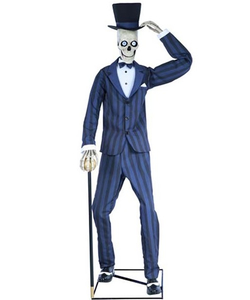 Sharp-Dressed Skeleton Animated Figure