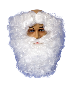 Deluxe White Beard And Headband