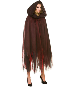 Deluxe Layered Hooded Cape