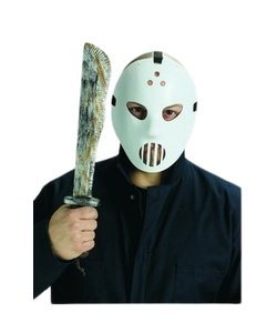 Hockey Mask And Machete Set