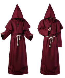 Purple Spooky Hooded Robe