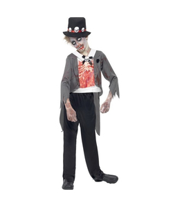 Zombie Groom Costume - Kids