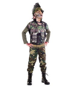 Sergeant Splatter Costume - Teen