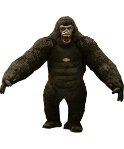 Giant Inflatable Gorilla Mascot