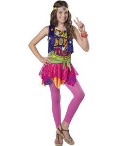 Groovy Girl Costume - Tween