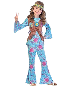 Flower Power Hippie Costume - Kids