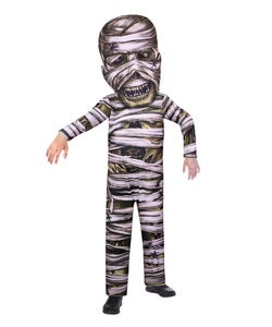 Zombie Mummy Big Head Costume - Tween