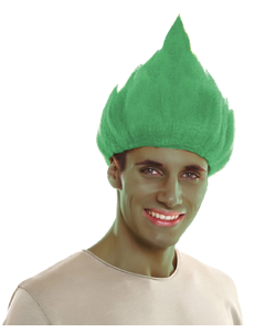 Troll Wig - Green