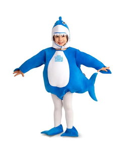 Blue Baby Shark Costume - Kids