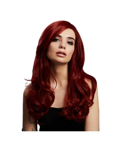 Deluxe Khloe Wig - Ruby Red