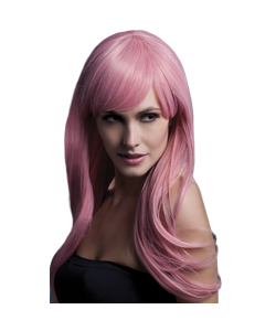 Deluxe Sienna Wig - Pastel Pink