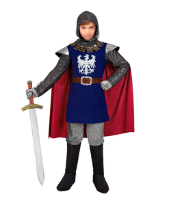 Tween Blue Knight Costume
