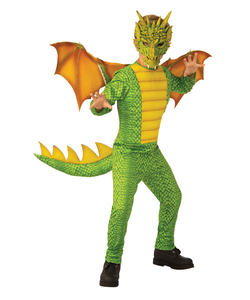 Green Dragon Costume - Tween