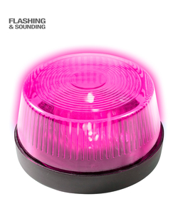 Pink Flashing Light With Siren