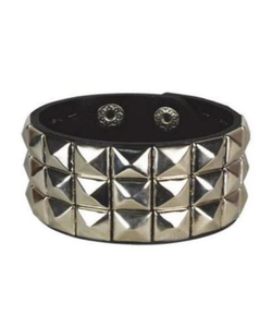 Silver Studded Wristband