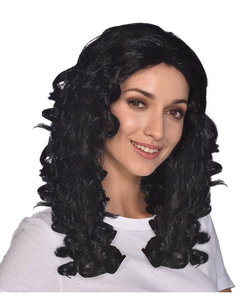 Long Wavy Black Wig