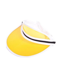 Yellow Golf Visor Hat