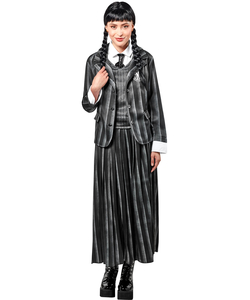 Wednesday Addams Adult School Uniform