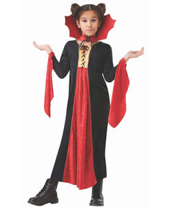 Kids Girls Vampire halloween costume