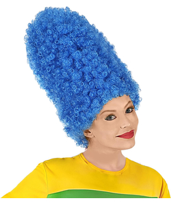Blue Cartoon Wig