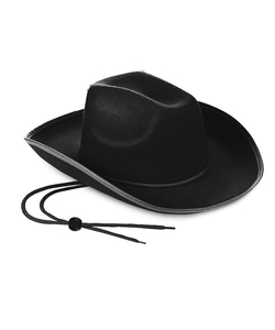 Malibu Doll Cowboy Hat - Black
